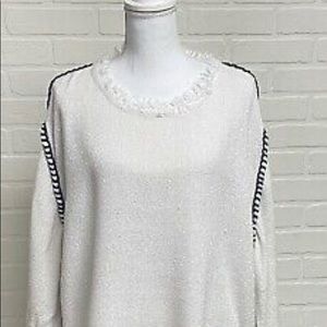 SOFT SURROUNDINGS 3/4 SLEEVE SWEATER